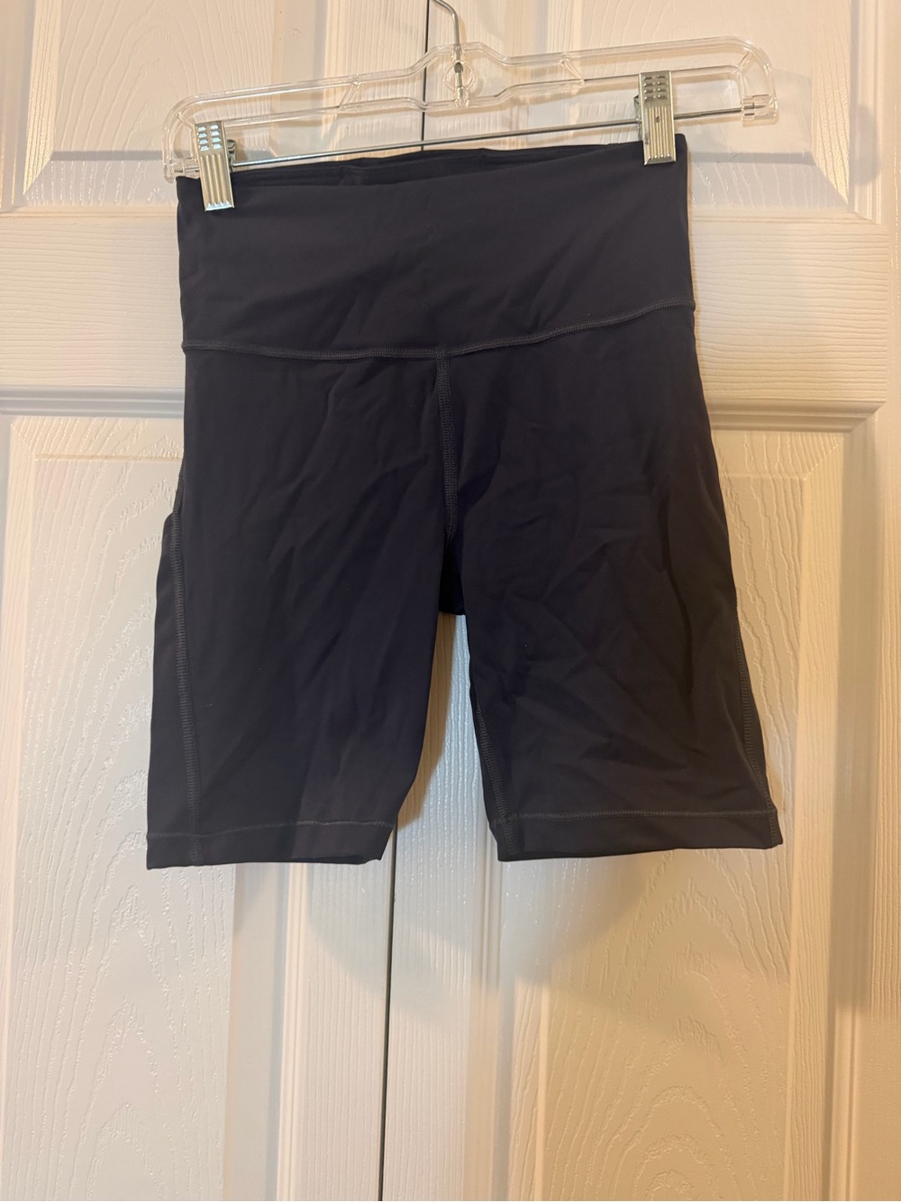 Athleta Black High-Rise Bike Shorts